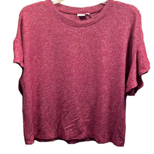 Make & Model Tee Shirt, Sz M, PTP 23”, L21”, 75%Rayon, 22% Polyester, 3% Spandex